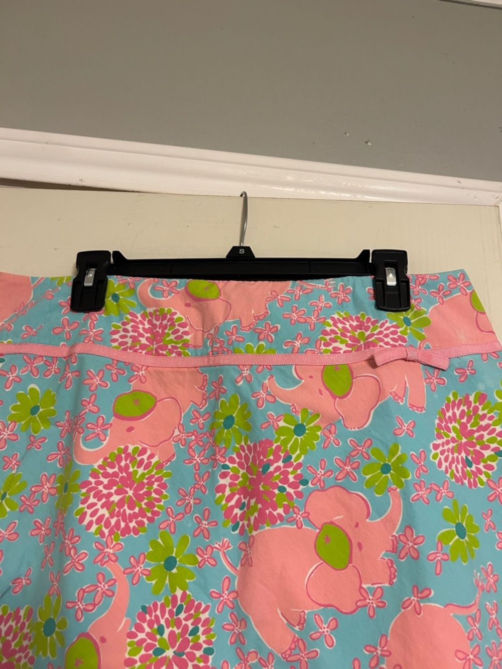 🍰WKND🛀🏾SALE Lilly Pulitzer elephant floral skirt - Picture 2 of 4